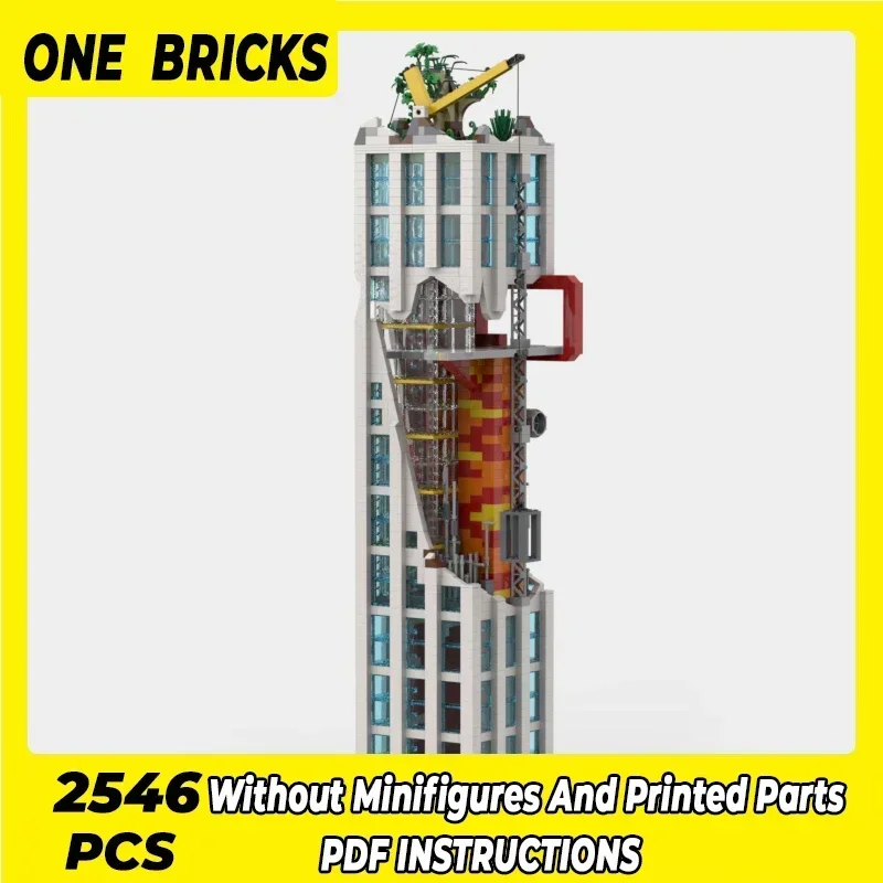 Технические Moc-кирпичи, модель с видом на улицу, сломанные небоскребы, модульные строительные блоки, подарки, игрушки для детей, наборы «сделай сам», сборка
Технические Moc-кирпичи, модель с видом на улицу, сломанные небоскребы, модульные строительные блоки, подарки, игрушки для детей, наборы «сделай сам», сборка
