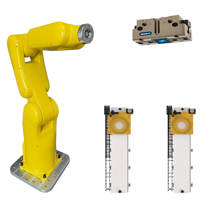New Type Anno Cobot Robot Q607-R900 With SCHUNK Brand Part Gripper And Guide Rail For Handling Stacking Application In Plant
New Type Anno Cobot Robot Q607-R900 With SCHUNK Brand Part Gripper And Guide Rail For Handling Stacking Application In Plant