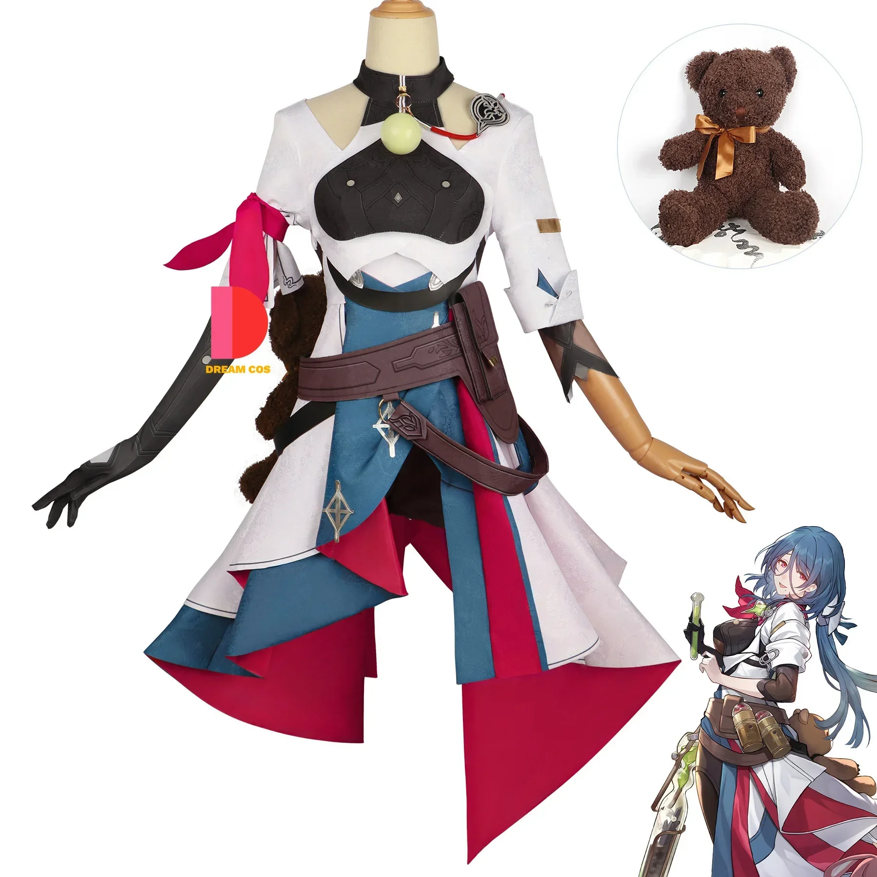 Honkai Star Rail Natasha Cosplay Costume Game HSR Wig Shoes Accessories Halloween Carnival Party Suit for Cosplay Fans XXXL
Honkai Star Rail Natasha Cosplay Costume Game HSR Wig Shoes Accessories Halloween Carnival Party Suit for Cosplay Fans XXXL