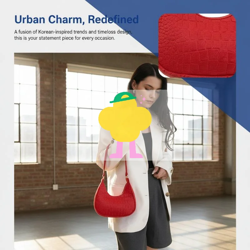 1Pcs Casual Solid Color Handbag For Daily Travel Women's Stone Pattern Underarm Shoulder Tote Bag With Felt Material
1Pcs Casual Solid Color Handbag For Daily Travel Women's Stone Pattern Underarm Shoulder Tote Bag With Felt Material