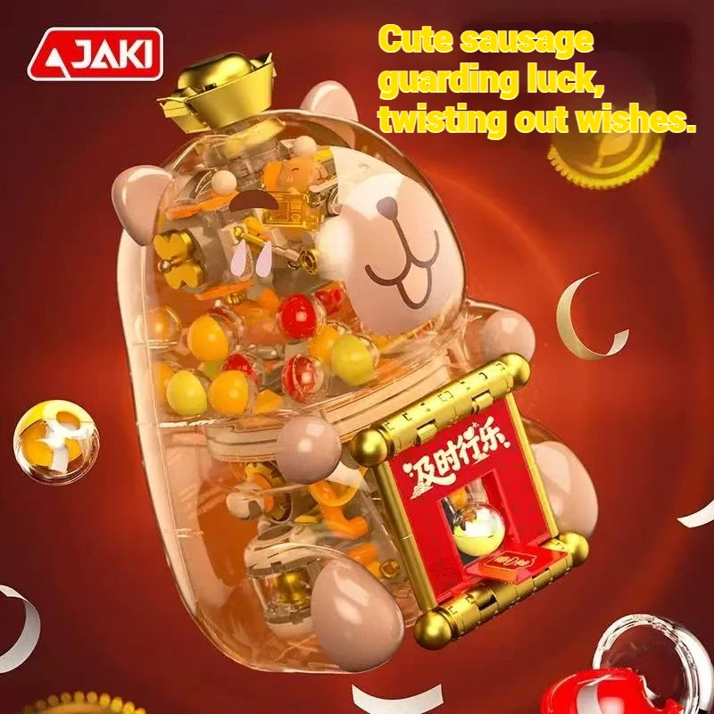 GK005 building blocks doll capsule machine desktop ornaments, dolphin capybara assembly model, children's DIY toys
GK005 building blocks doll capsule machine desktop ornaments, dolphin capybara assembly model, children's DIY toys