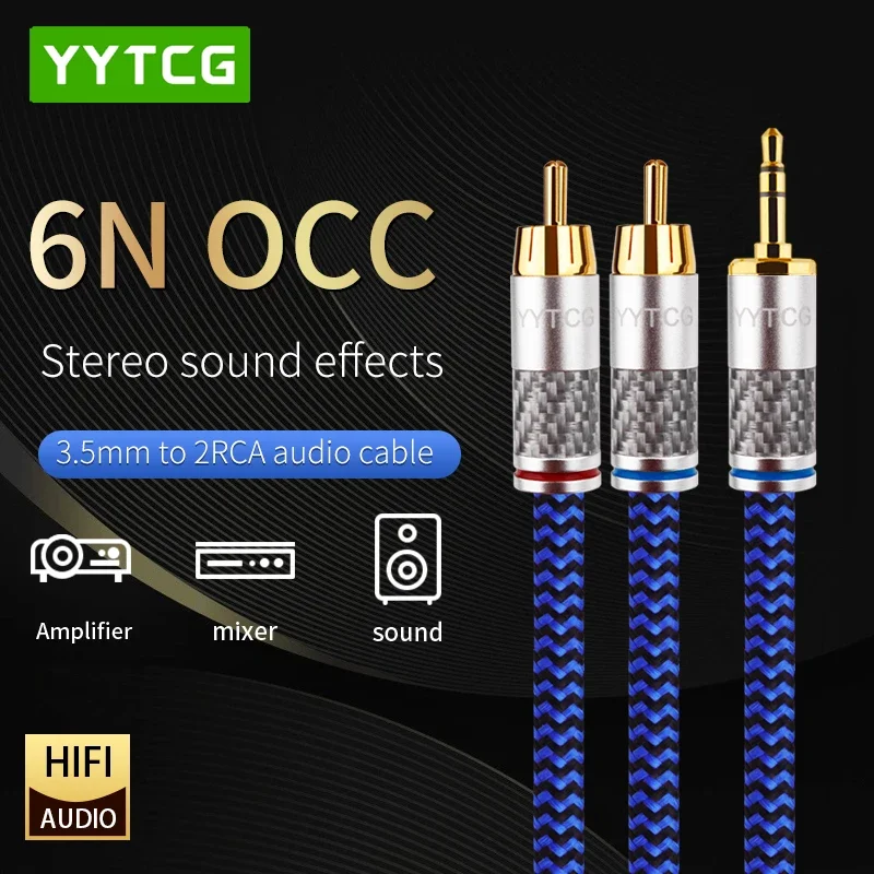 Аудио кабель YYTCG Hifi 6N OCC RCA к разъему 3,5 мм Aux кабель 3,5 мм к 2RCA аудио кабель для усилителей аудио домашнего кинотеатра
Аудио кабель YYTCG Hifi 6N OCC RCA к разъему 3,5 мм Aux кабель 3,5 мм к 2RCA аудио кабель для усилителей аудио домашнего кинотеатра