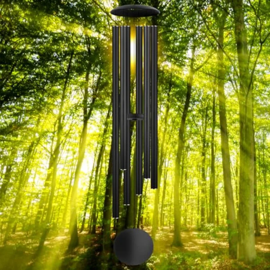 54" Large Wind Chimes for Outside Deep Tone - Gift Box Packaged, Soothing Windchimes Outdoors with 6 Thickened Aluminum Tubes f
54" Large Wind Chimes for Outside Deep Tone - Gift Box Packaged, Soothing Windchimes Outdoors with 6 Thickened Aluminum Tubes f