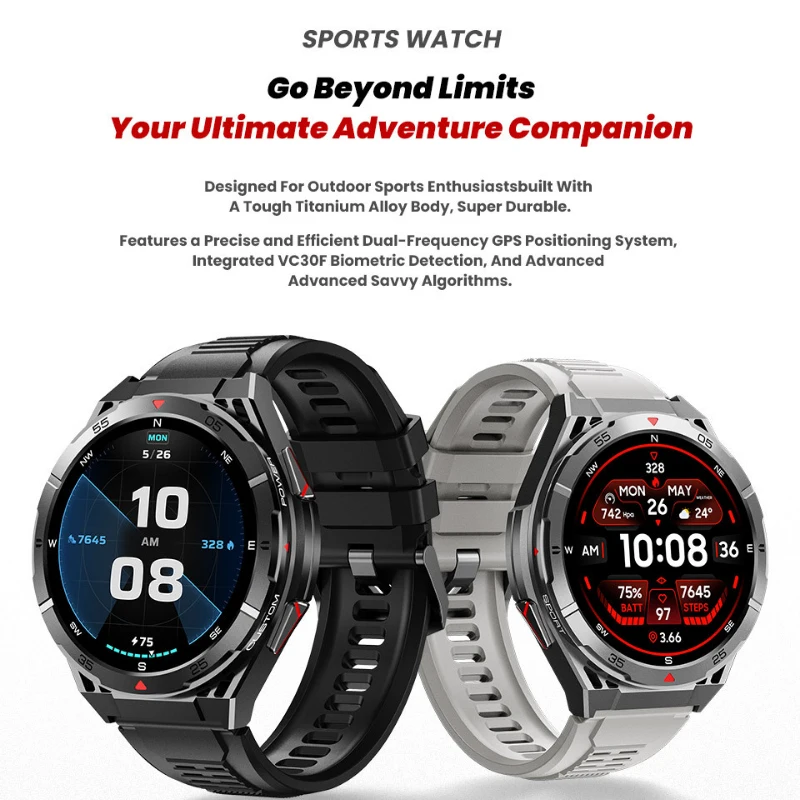 Новые смарт-часы X2-B 2026 года, хит продаж, с функциями GloryFitPlay, SOS, барометром, высотомером, Bluetooth-звонками, GPS и Beidou
Новые смарт-часы X2-B 2026 года, хит продаж, с функциями GloryFitPlay, SOS, барометром, высотомером, Bluetooth-звонками, GPS и Beidou