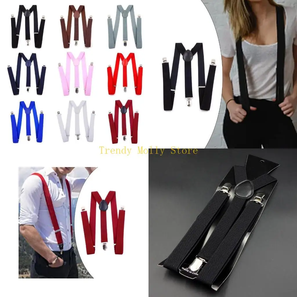 N5KB Подтяжки для взрослых на клипсе, эластичные подтяжки, сплошной цвет, регулируемая форма X сзади
N5KB Подтяжки для взрослых на клипсе, эластичные подтяжки, сплошной цвет, регулируемая форма X сзади