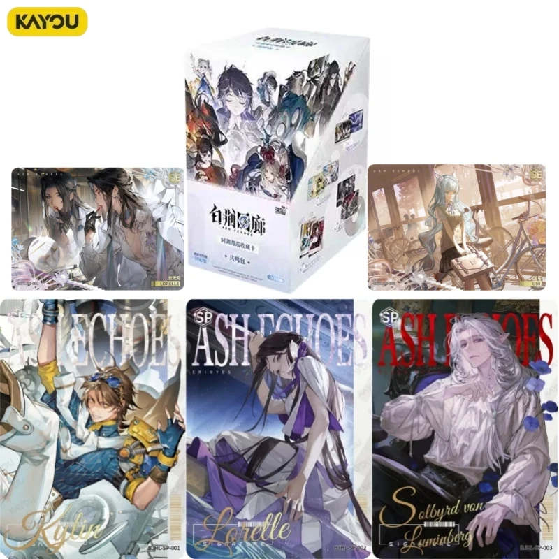 KAYOU Genuine Ash Echoes Series Game Character Card Periphery Collection Exquisite Card Birthday Gift Original Box
KAYOU Genuine Ash Echoes Series Game Character Card Periphery Collection Exquisite Card Birthday Gift Original Box