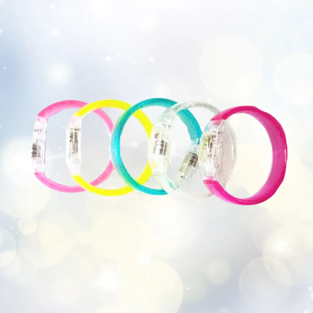 5Pcs LED Flashing Bracelets Luminous Wristbands for Concerts Parties Safety Gear All Ages Concert Luminous Wristbands
5Pcs LED Flashing Bracelets Luminous Wristbands for Concerts Parties Safety Gear All Ages Concert Luminous Wristbands