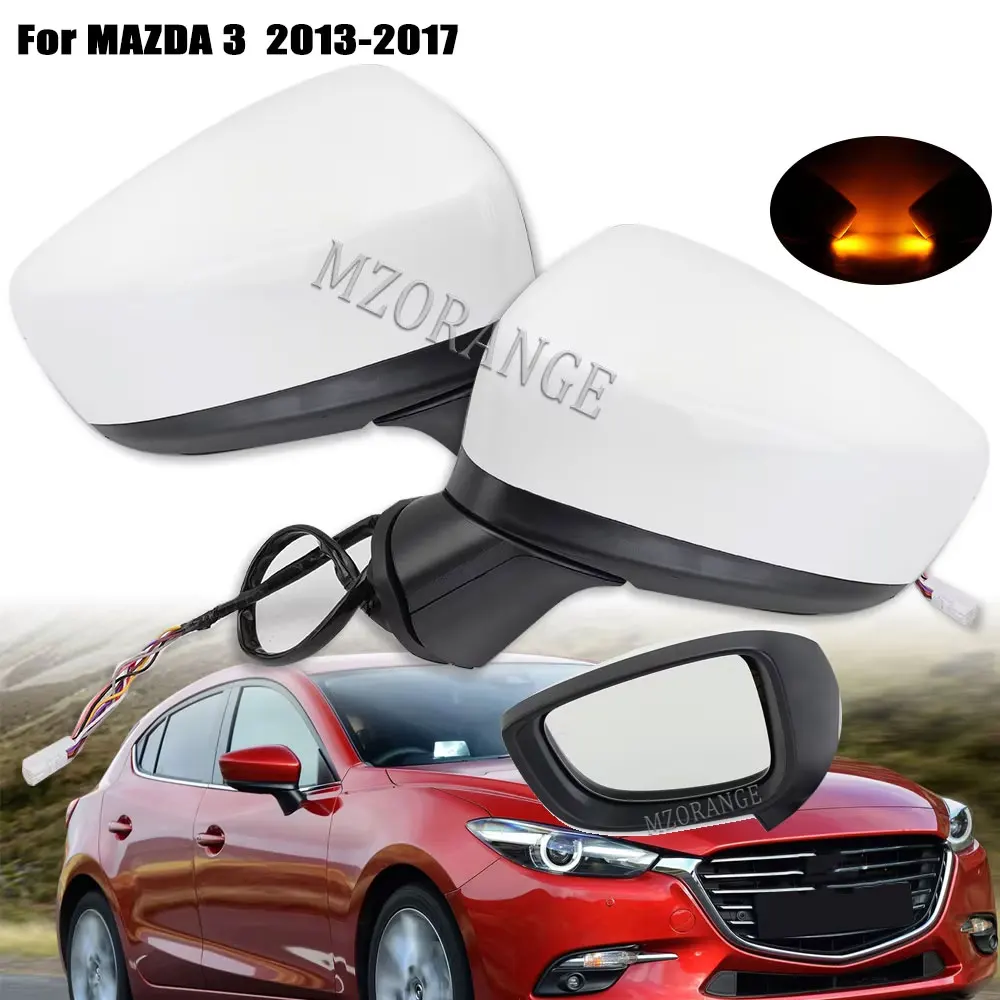 Боковое зеркало в сборе для MAZDA 3 AXELA BN BM 2013 2014 2015 2016 2017 8-Pin с фотомагнитным сигналом, электрический складной нагрев
Боковое зеркало в сборе для MAZDA 3 AXELA BN BM 2013 2014 2015 2016 2017 8-Pin с фотомагнитным сигналом, электрический складной нагрев