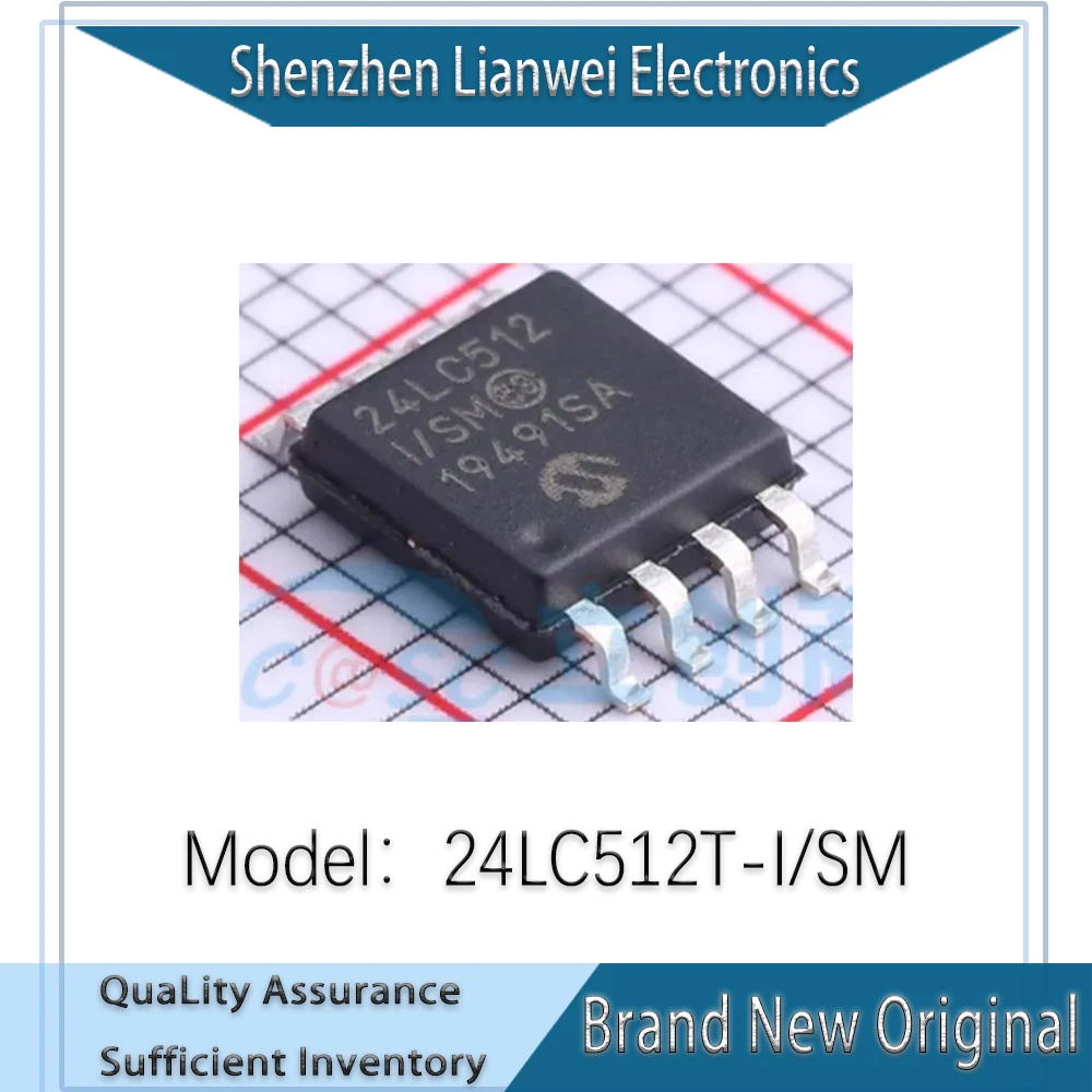100% New Original 24LC512T-I/SM 24LC512T IC Chipset SOP-8
100% New Original 24LC512T-I/SM 24LC512T IC Chipset SOP-8