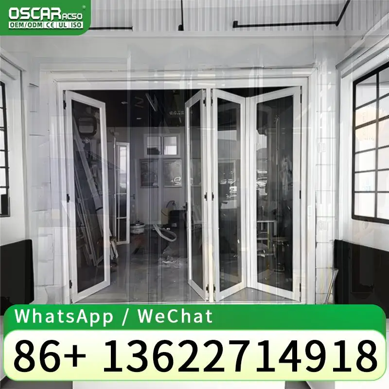 Алюминиевая двускладная дверь для патио LowE, двойная стеклянная конструкция для вилл, внешняя складная дверь для домашнего балкона, уличного использования, складная дверь
Алюминиевая двускладная дверь для патио LowE, двойная стеклянная конструкция для вилл, внешняя складная дверь для домашнего балкона, уличного использования, складная дверь