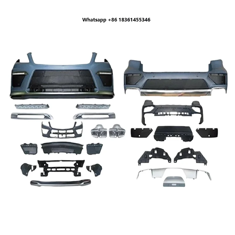 For ML-Class W166 ML63 Front and Rear Bumpers Exhaust Tips Rear Lip Full Body Kit 2012-2018 Car Body Kit
For ML-Class W166 ML63 Front and Rear Bumpers Exhaust Tips Rear Lip Full Body Kit 2012-2018 Car Body Kit