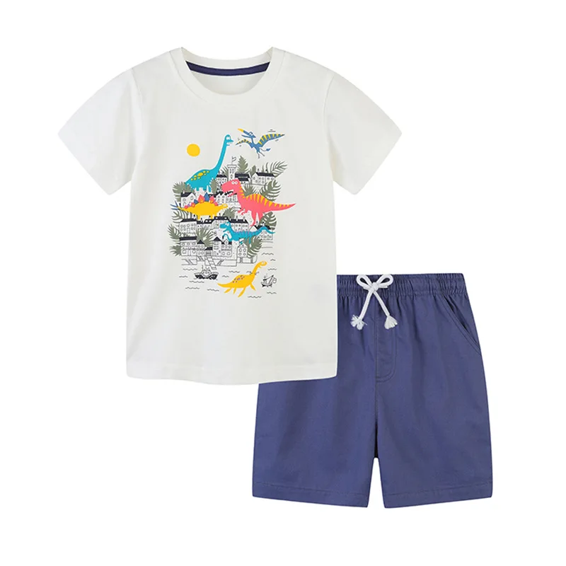 Children's Wind Suit Children Casual Short-Sleeved Suit Summer Boy's Tated Shorts Two-Piece Suit One Piece DropshippingAosd
Children's Wind Suit Children Casual Short-Sleeved Suit Summer Boy's Tated Shorts Two-Piece Suit One Piece DropshippingAosd