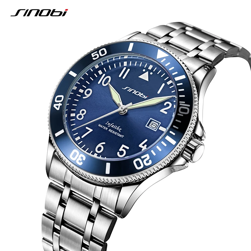 SINOBI Watch Men Tops Brand Luxury Watches Quartz Wristwatch Sport Waterproof Watch for Men Luminous Clock Fashion Reloj Hombre
SINOBI Watch Men Tops Brand Luxury Watches Quartz Wristwatch Sport Waterproof Watch for Men Luminous Clock Fashion Reloj Hombre
