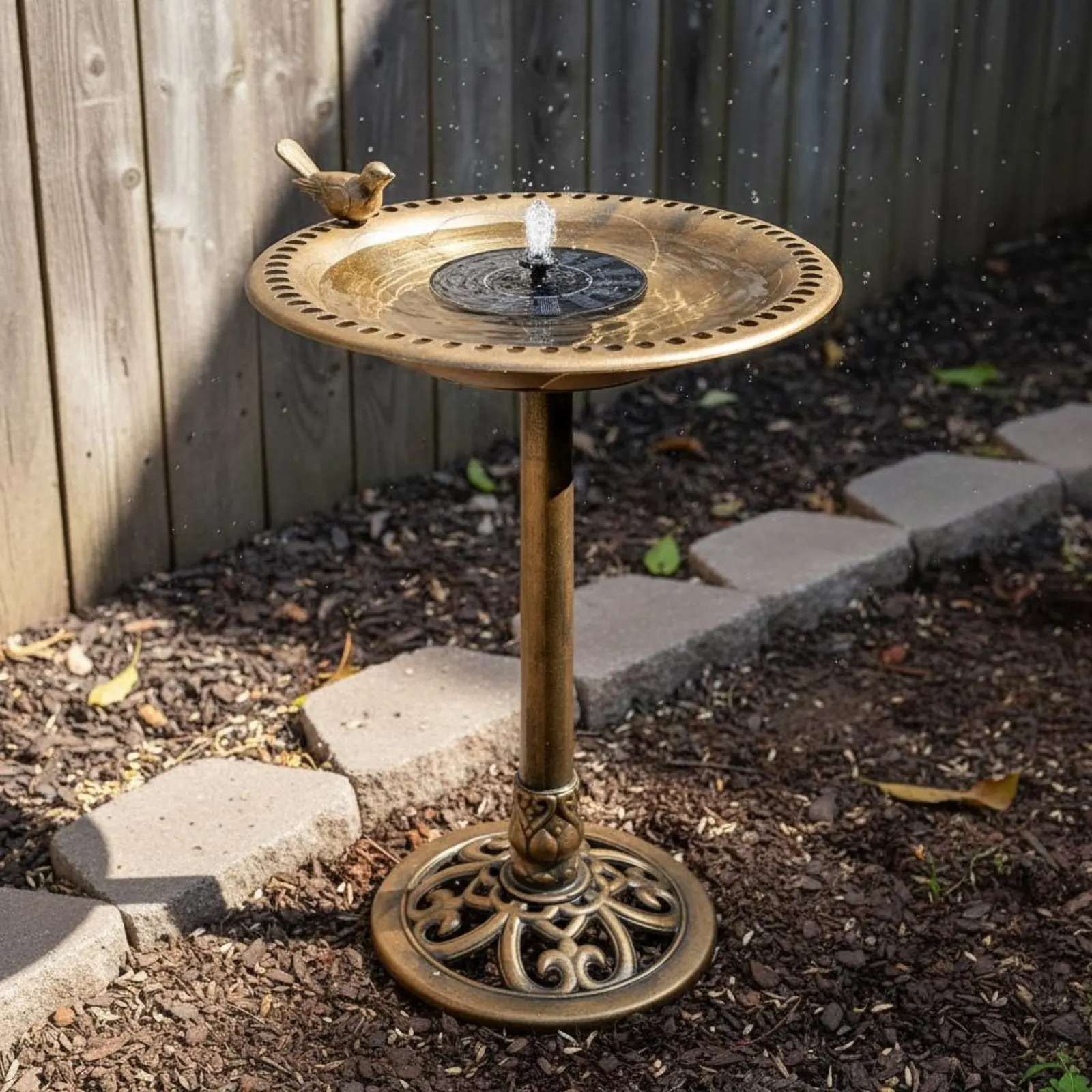 Pedestal Avian Bath Lightweight Outdoor Avian Basin Garden Decor Easy Assembly Includes Ground Stakes for Lawn
Pedestal Avian Bath Lightweight Outdoor Avian Basin Garden Decor Easy Assembly Includes Ground Stakes for Lawn
