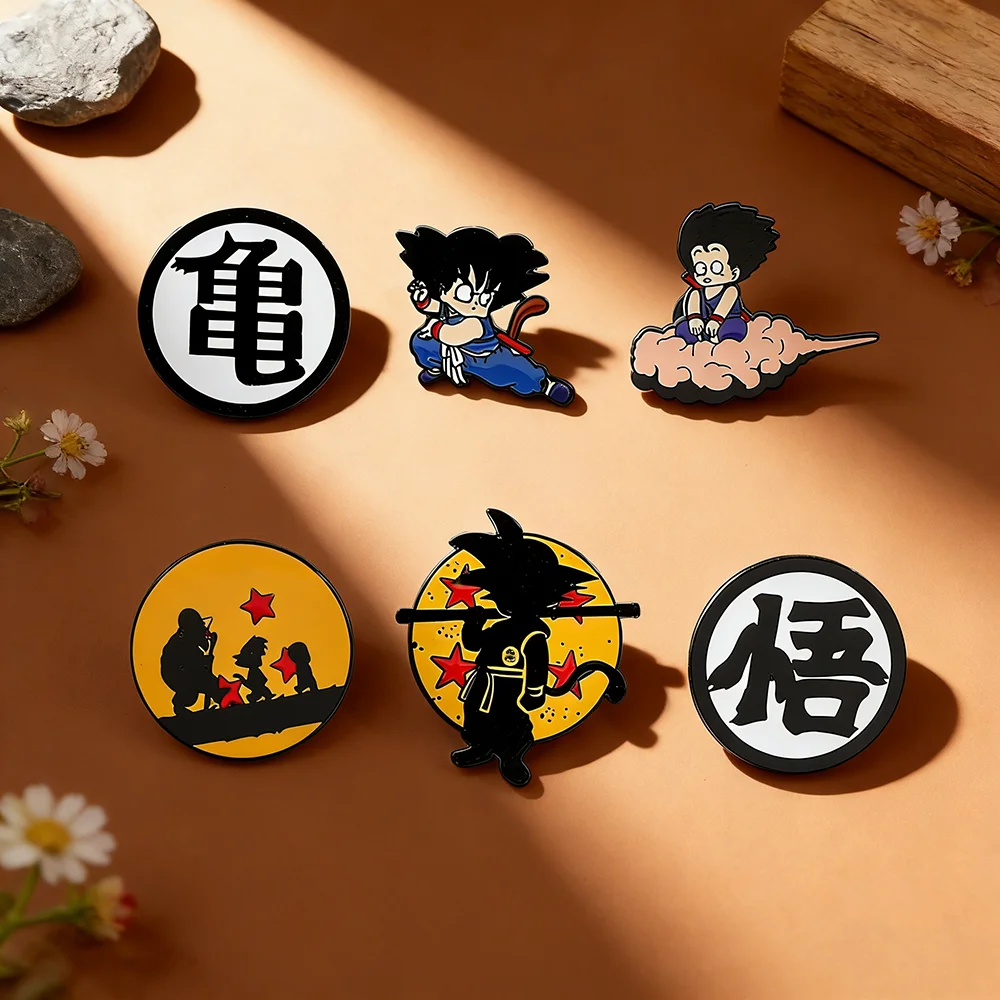 Son Goku Dragon Ball Anime Brooch Enamel Pin - round Cloud Design Metal Badge for Backpacks And Clothing Jewelry Accessory Gift
Son Goku Dragon Ball Anime Brooch Enamel Pin - round Cloud Design Metal Badge for Backpacks And Clothing Jewelry Accessory Gift
