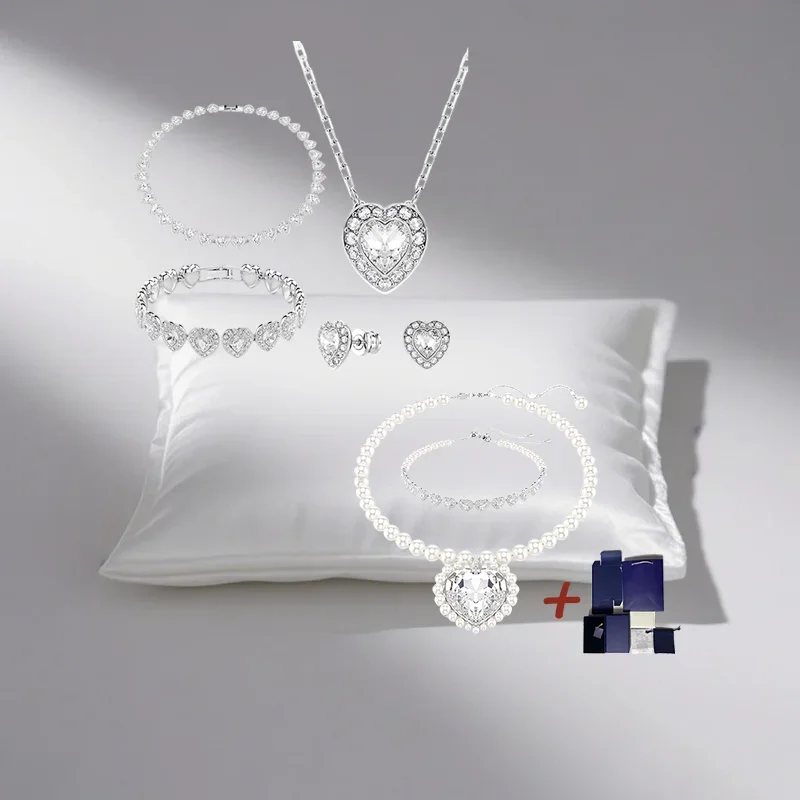 Ослепительно! Комплект украшений Love Diamond Pearl, незаменимый благородный эстетический роскошный предмет для вечеринок.
Ослепительно! Комплект украшений Love Diamond Pearl, незаменимый благородный эстетический роскошный предмет для вечеринок.