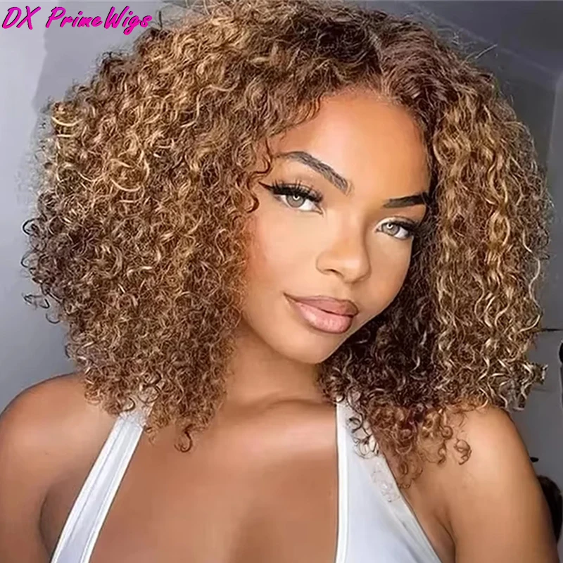 Highlight Deep Wave Short Bob 13x4 Lace Frontal Human Hair Wigs Honey Blonde Ombre Brown 200%Density Pre Plucked Virgin Hair
Highlight Deep Wave Short Bob 13x4 Lace Frontal Human Hair Wigs Honey Blonde Ombre Brown 200%Density Pre Plucked Virgin Hair