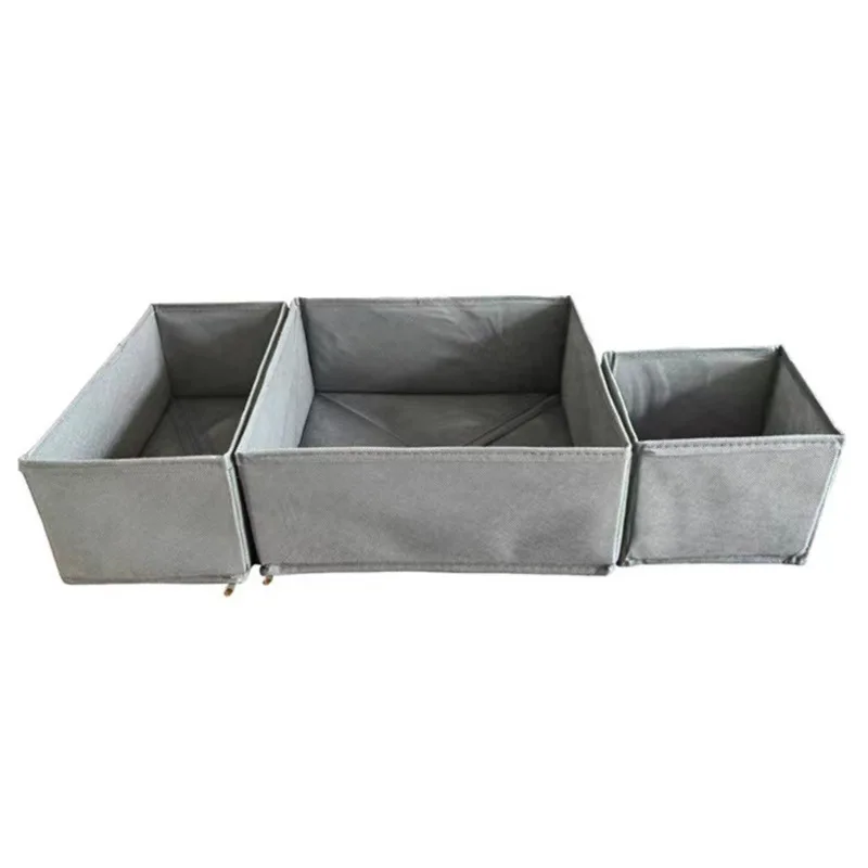 Four-piece Storage Box, Clothing Compartment Storage Derwear Bra Foldable Storage Box.
Four-piece Storage Box, Clothing Compartment Storage Derwear Bra Foldable Storage Box.