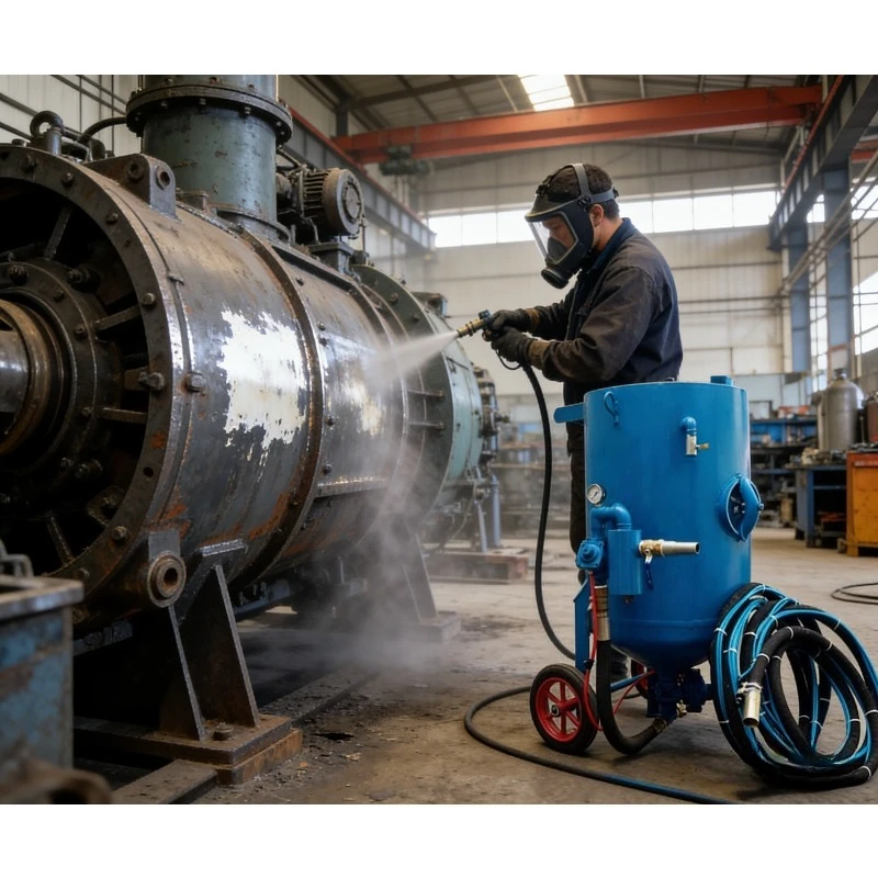Hot Sale Sandblasting Machine Sand Blast Equipment for Steel Pipe Small Portable Sandblaster for Rust Removal
Hot Sale Sandblasting Machine Sand Blast Equipment for Steel Pipe Small Portable Sandblaster for Rust Removal