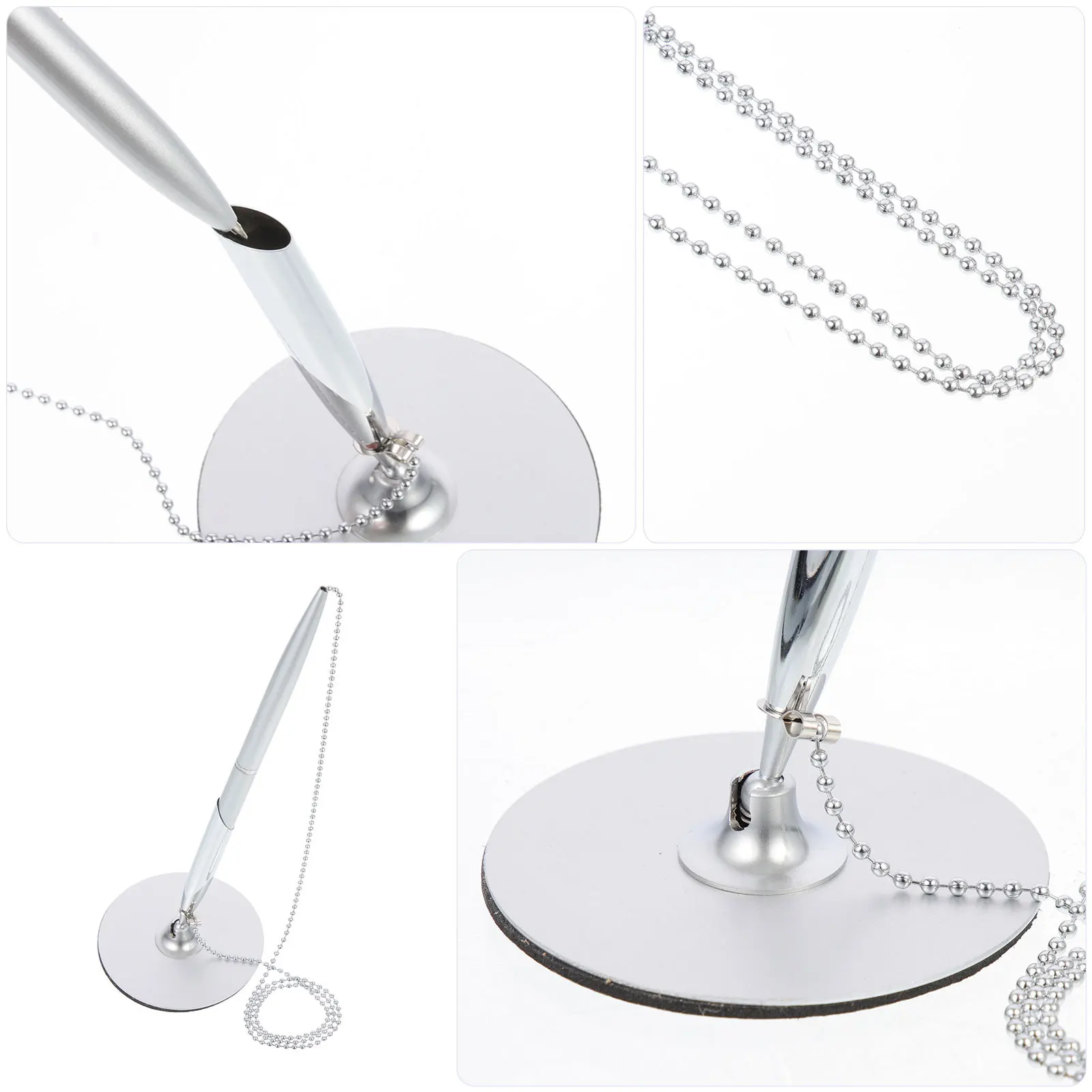 Exquisite Ballpoint Pen Desktop Mounted Anti-Skid Writing Pen for Office Conference Hotel Professional Signing Stationery Item
Exquisite Ballpoint Pen Desktop Mounted Anti-Skid Writing Pen for Office Conference Hotel Professional Signing Stationery Item