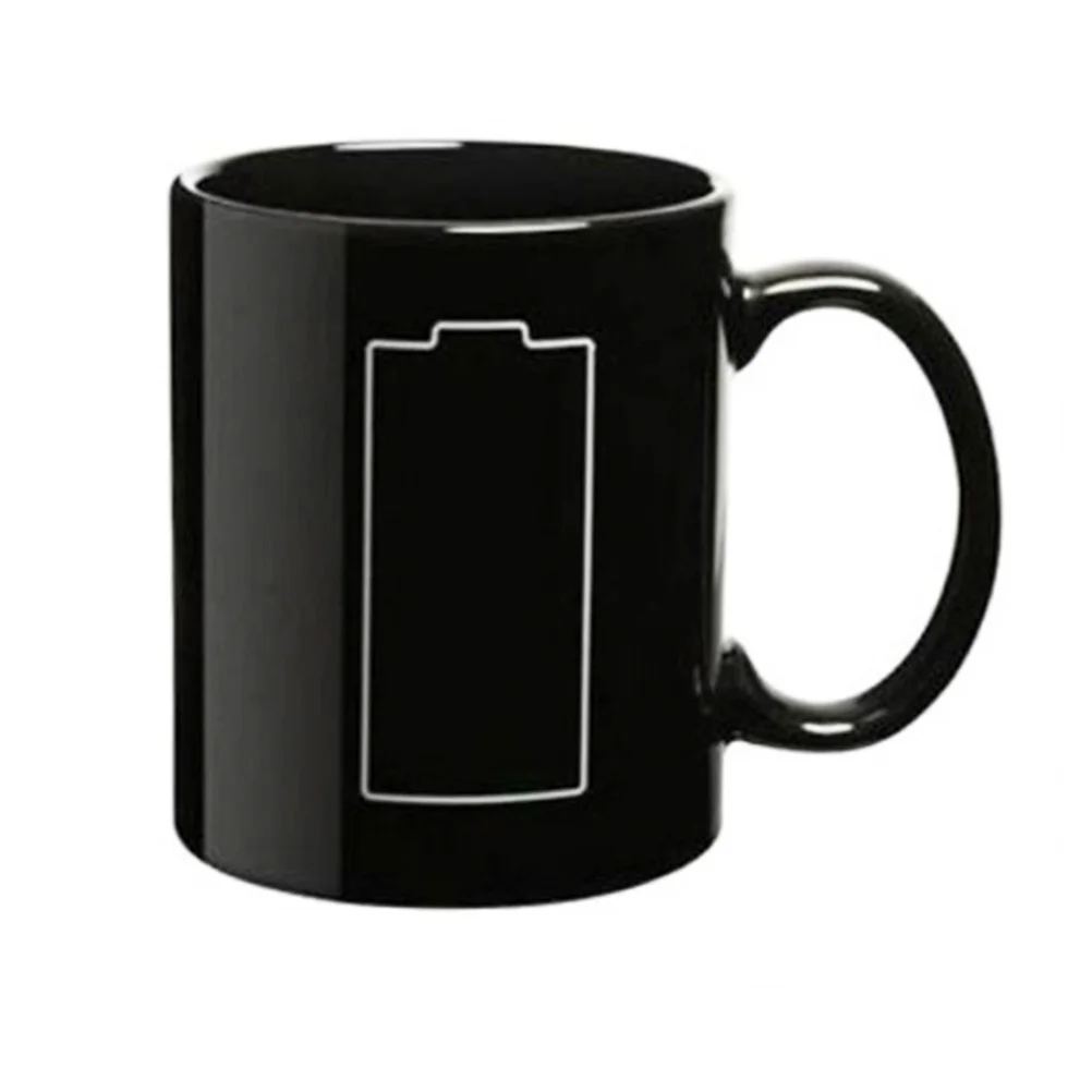 Heat Sensitive Color Changing Black Ceramic Mug 95x82cm Cup for Coffee Tea Hot Milk Drinks in Office Cafe Home
Heat Sensitive Color Changing Black Ceramic Mug 95x82cm Cup for Coffee Tea Hot Milk Drinks in Office Cafe Home
