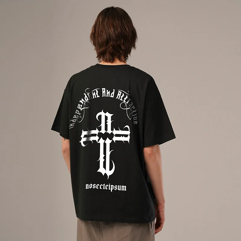 2024 New SpringSummer Original Design Reflective Cross Cotton High Street Fashion Brand Loose Short sleeved T-shirt
2024 New SpringSummer Original Design Reflective Cross Cotton High Street Fashion Brand Loose Short sleeved T-shirt