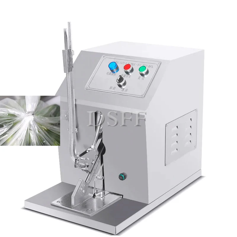 Sausage Packaging Bag Automatic Tying Machine, Small Supermarket Bag Sealing Machine, U-Shaped Clock In Machine
Sausage Packaging Bag Automatic Tying Machine, Small Supermarket Bag Sealing Machine, U-Shaped Clock In Machine