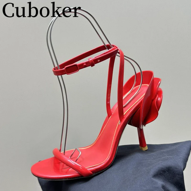 2024 Summer Flowers Pumps Ladies Sexy Ankle Buckle Thin High Heels Prom Women's Shoes Dress Bride Sandals Party Woman Shoes
2024 Summer Flowers Pumps Ladies Sexy Ankle Buckle Thin High Heels Prom Women's Shoes Dress Bride Sandals Party Woman Shoes