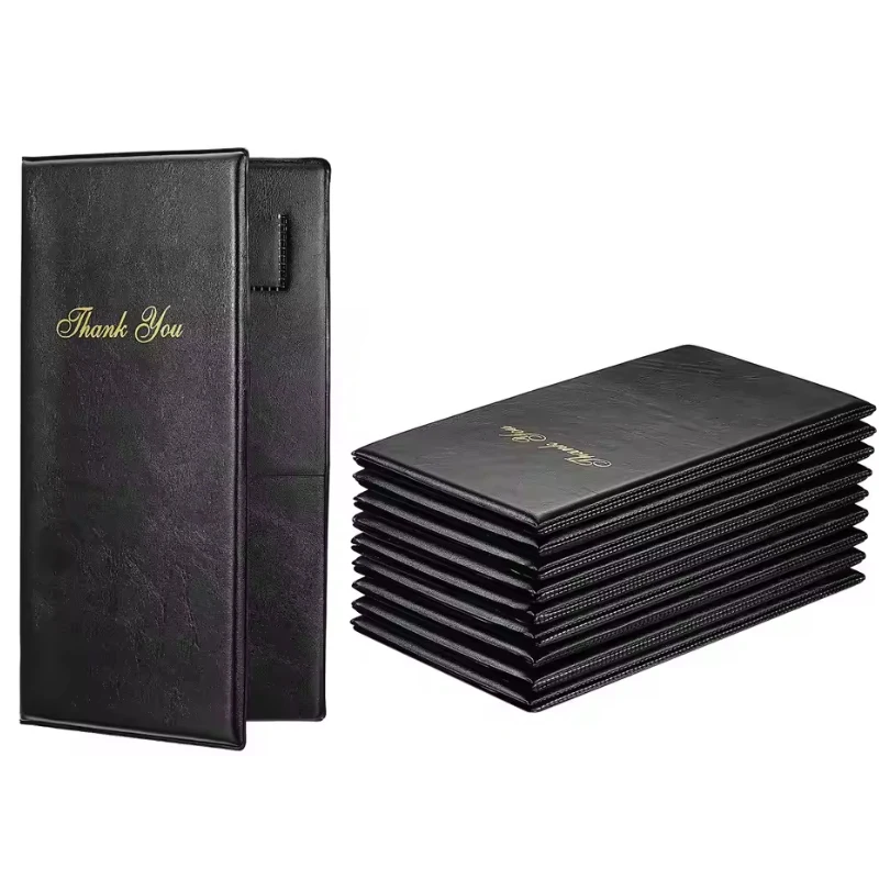 1/2/3Pcs PVC Check Folder Guest Check Card Holder Restaurant Check Presenters Guest Bill Server Menu Folder Checkbook Organizer
1/2/3Pcs PVC Check Folder Guest Check Card Holder Restaurant Check Presenters Guest Bill Server Menu Folder Checkbook Organizer