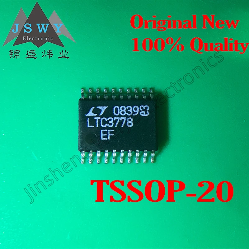 (1/5 pieces) LTC3778EF LTC3778 SSOP-20 4.5V-38V Wide Input Dual Synchronous Buck Controller In stock with fast shipping 
(1/5 pieces) LTC3778EF LTC3778 SSOP-20 4.5V-38V Wide Input Dual Synchronous Buck Controller In stock with fast shipping