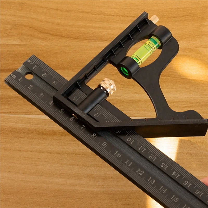 250Mm Multifunctional Combined Square Ruler Movable 45-Degree Right-Angle Crutch Measuring Tool Easy To Use
250Mm Multifunctional Combined Square Ruler Movable 45-Degree Right-Angle Crutch Measuring Tool Easy To Use