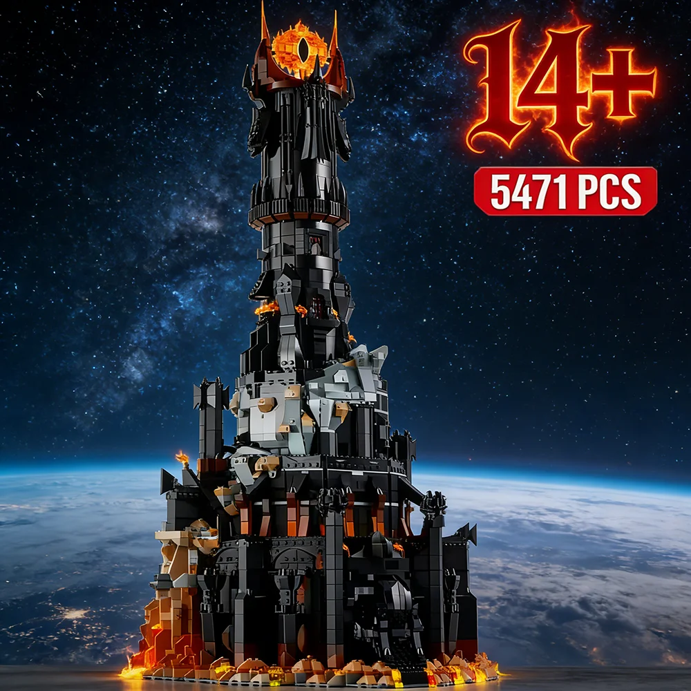 MOC 5471 шт. новые 10333 строительные блоки украшение дома башня темный комплект кирпичи для мальчиков и взрослых подарки на день рождения и Рождество
MOC 5471 шт. новые 10333 строительные блоки украшение дома башня темный комплект кирпичи для мальчиков и взрослых подарки на день рождения и Рождество