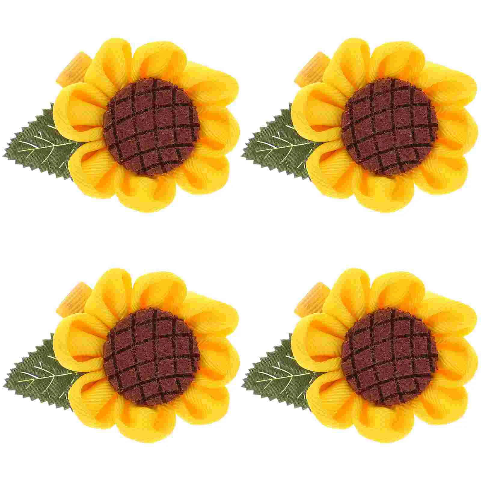 2 Pairs Sunflower Hair Accessories Bride Small Clips Decor 550X450X100CM Iron Polyester Pin for Girls
2 Pairs Sunflower Hair Accessories Bride Small Clips Decor 550X450X100CM Iron Polyester Pin for Girls