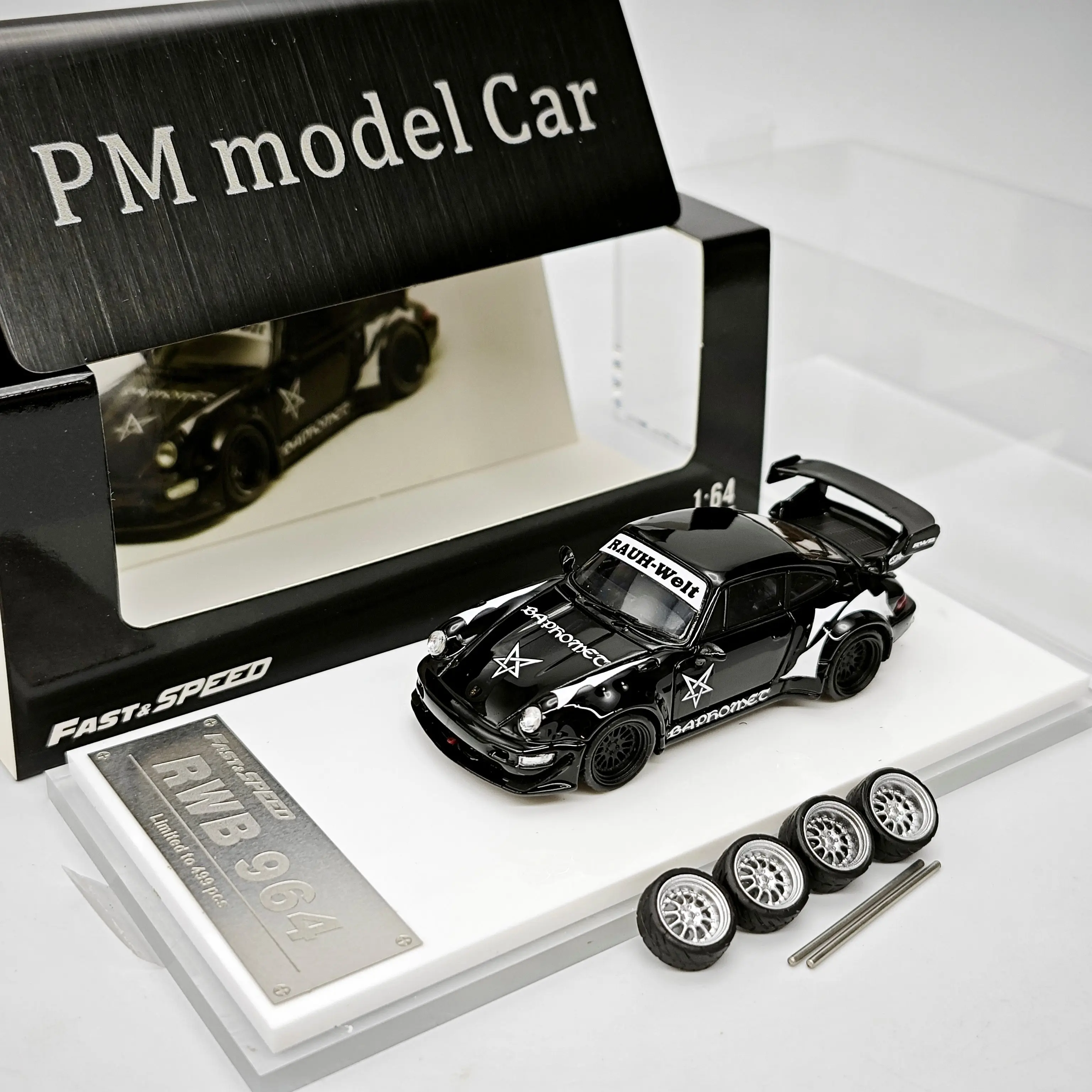 FS 1:64 Porsche 964 RWB Fast Speed Widebody Modified Diecast Collectible Model Car Decor Gift
FS 1:64 Porsche 964 RWB Fast Speed Widebody Modified Diecast Collectible Model Car Decor Gift