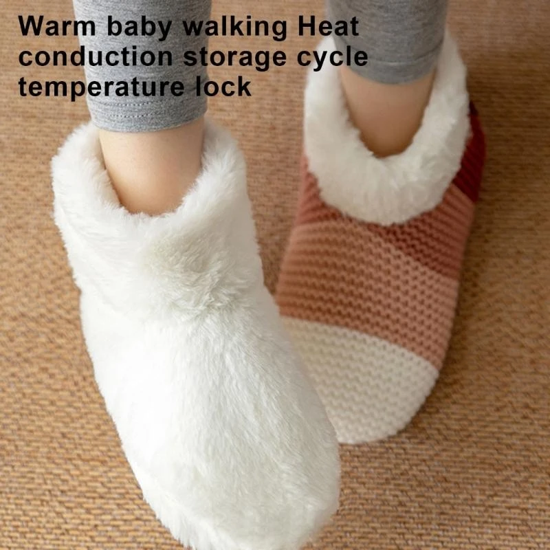 Q22D Knitted Ankle Slipper Socks for Women and Men Thick Fleece Lined Soft Nonslip Grip Bottom Soles Cozy Warm Floor Socks
Q22D Knitted Ankle Slipper Socks for Women and Men Thick Fleece Lined Soft Nonslip Grip Bottom Soles Cozy Warm Floor Socks