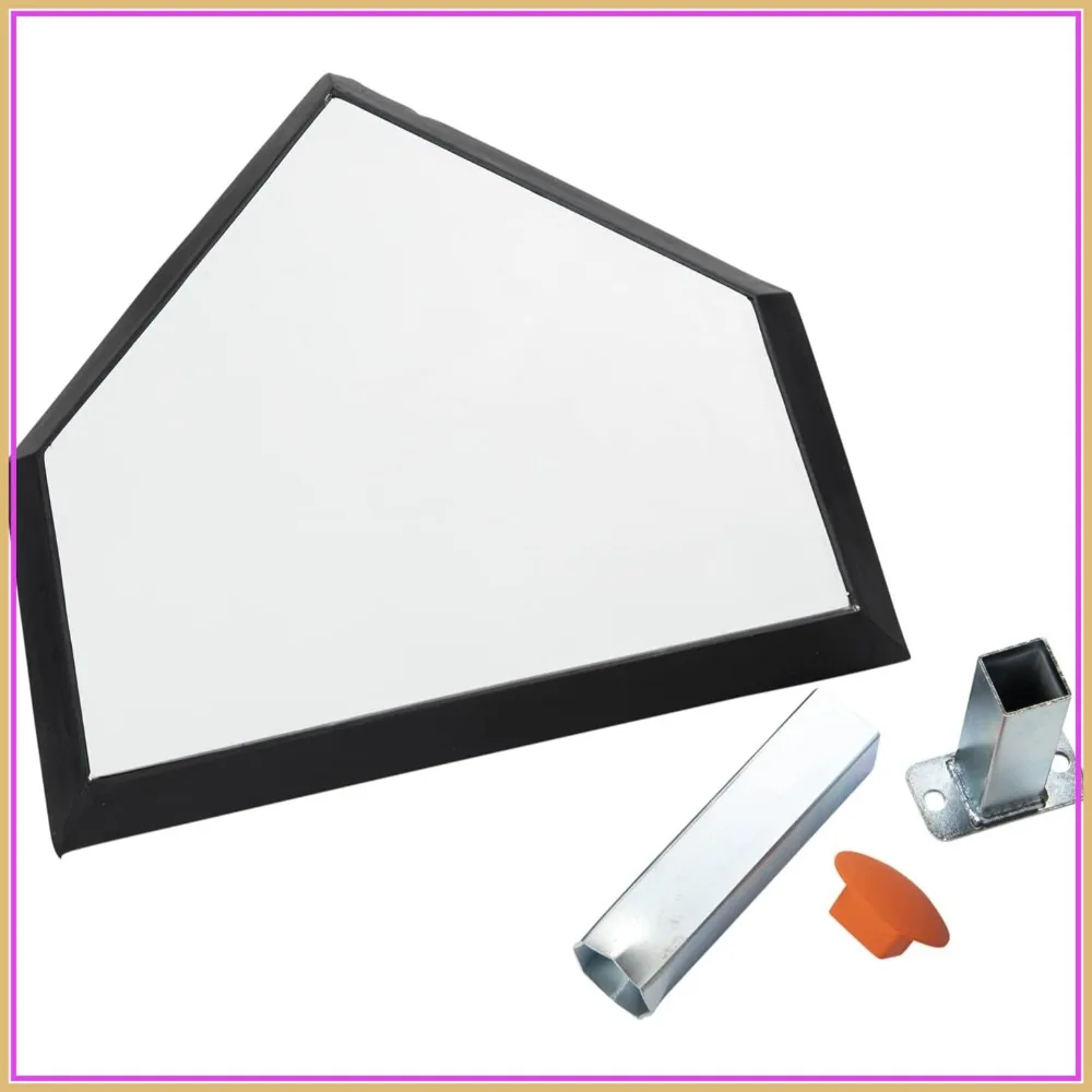 Pro Style Home Plate Individual Box - Official Size Baseball Softball Home Plate with Ground Anchor
Pro Style Home Plate Individual Box - Official Size Baseball Softball Home Plate with Ground Anchor