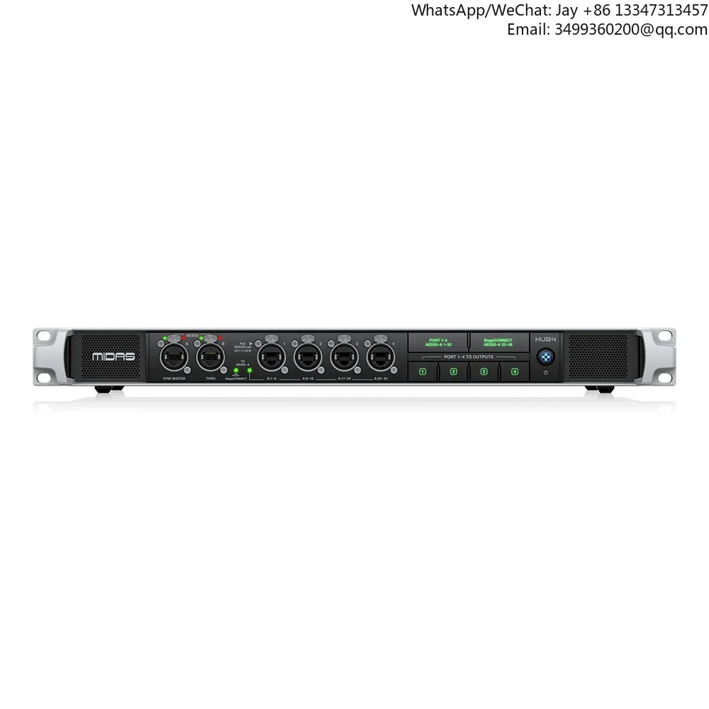 Midas HUB4 Personal Monitoring System Hub For Pa Sound System
Midas HUB4 Personal Monitoring System Hub For Pa Sound System