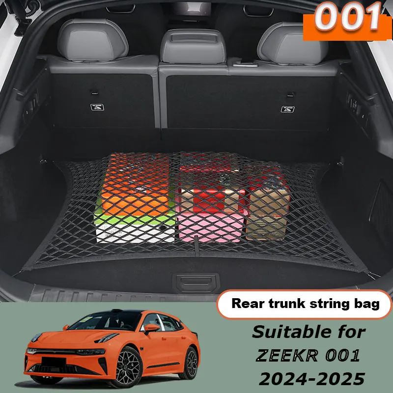 For ZEEKR 001 2024 Nylon Car Rear Trunk Net Organizer Adjustable Storage Mesh Elastic String Holder Stretchable Travel Pocket
For ZEEKR 001 2024 Nylon Car Rear Trunk Net Organizer Adjustable Storage Mesh Elastic String Holder Stretchable Travel Pocket