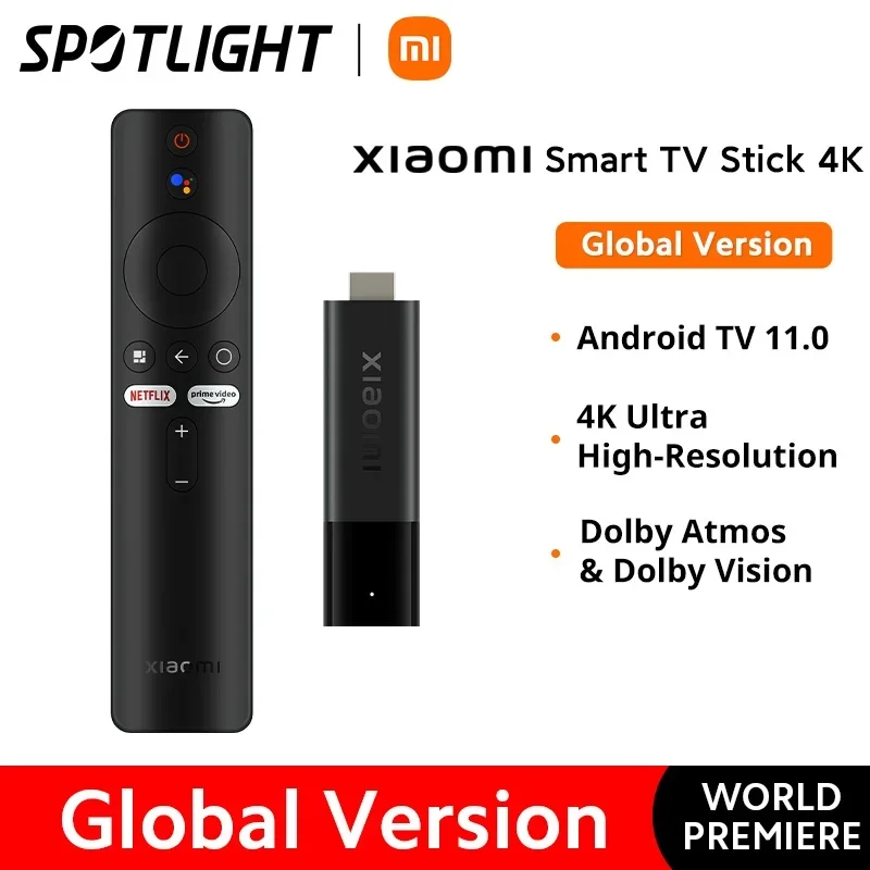 Глобальная версия Xiaomi TV Stick 4K Android TV 11 Четырехъядерный портативный потоковый мультимедиа 2 ГБ ОЗУ 8 ГБ ПЗУ Netflix Wi-Fi Google Assistant
Глобальная версия Xiaomi TV Stick 4K Android TV 11 Четырехъядерный портативный потоковый мультимедиа 2 ГБ ОЗУ 8 ГБ ПЗУ Netflix Wi-Fi Google Assistant