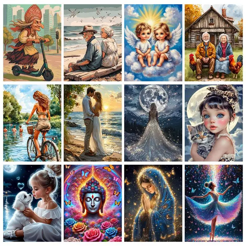 GATYZTORY Coloring By Number Cartoon Girl DIY Room Wall Art Painting By Number Home Decoration Gift 60x75cm For Adults
GATYZTORY Coloring By Number Cartoon Girl DIY Room Wall Art Painting By Number Home Decoration Gift 60x75cm For Adults