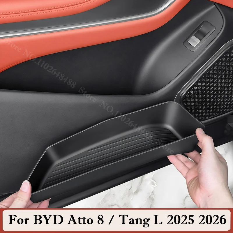 For BYD Atto 8 Tang L 2025 2026 Car Door Side Storage Box TPE Front Rear Car Door Slot Organizer Tray Interior Accessories
For BYD Atto 8 Tang L 2025 2026 Car Door Side Storage Box TPE Front Rear Car Door Slot Organizer Tray Interior Accessories
