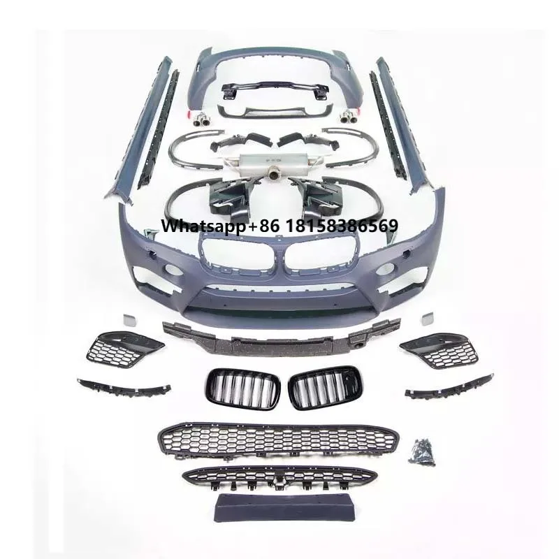 X5 M Body Kit for X5 F15 2014-2018 Car Full Auto Body System Facelift Upgrade Bumpers
X5 M Body Kit for X5 F15 2014-2018 Car Full Auto Body System Facelift Upgrade Bumpers