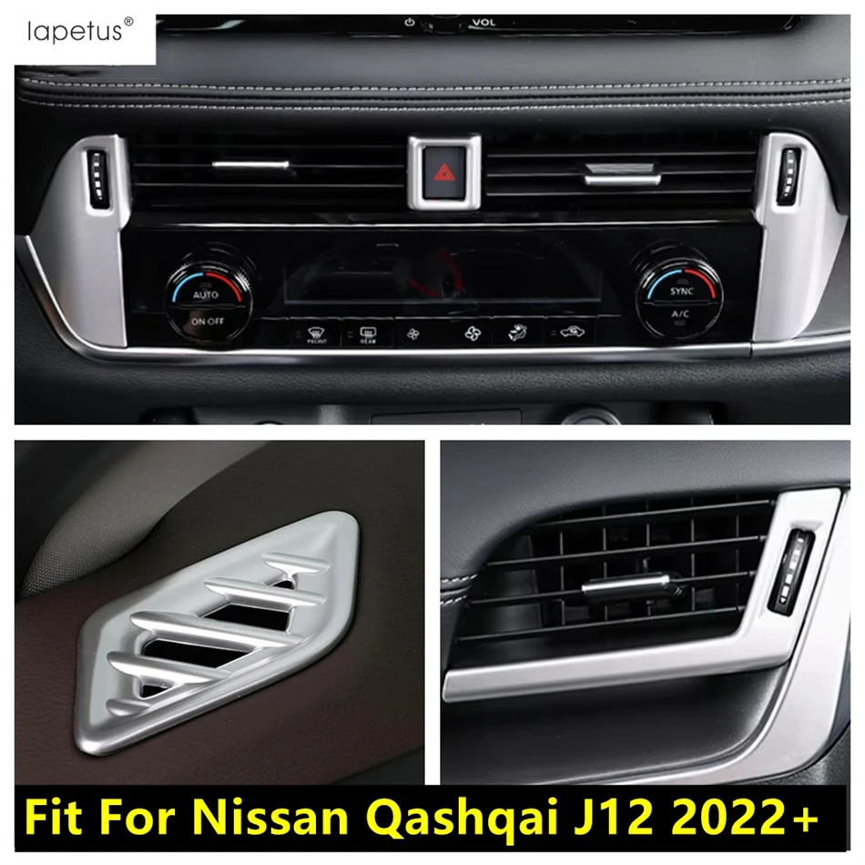 Dashboard AC Air Vent Outlet Steering Wheel Frame Cover Trim For Nissan Qashqai J12 2022 - 2024 Carbon Fiber Interior Accessory
Dashboard AC Air Vent Outlet Steering Wheel Frame Cover Trim For Nissan Qashqai J12 2022 - 2024 Carbon Fiber Interior Accessory