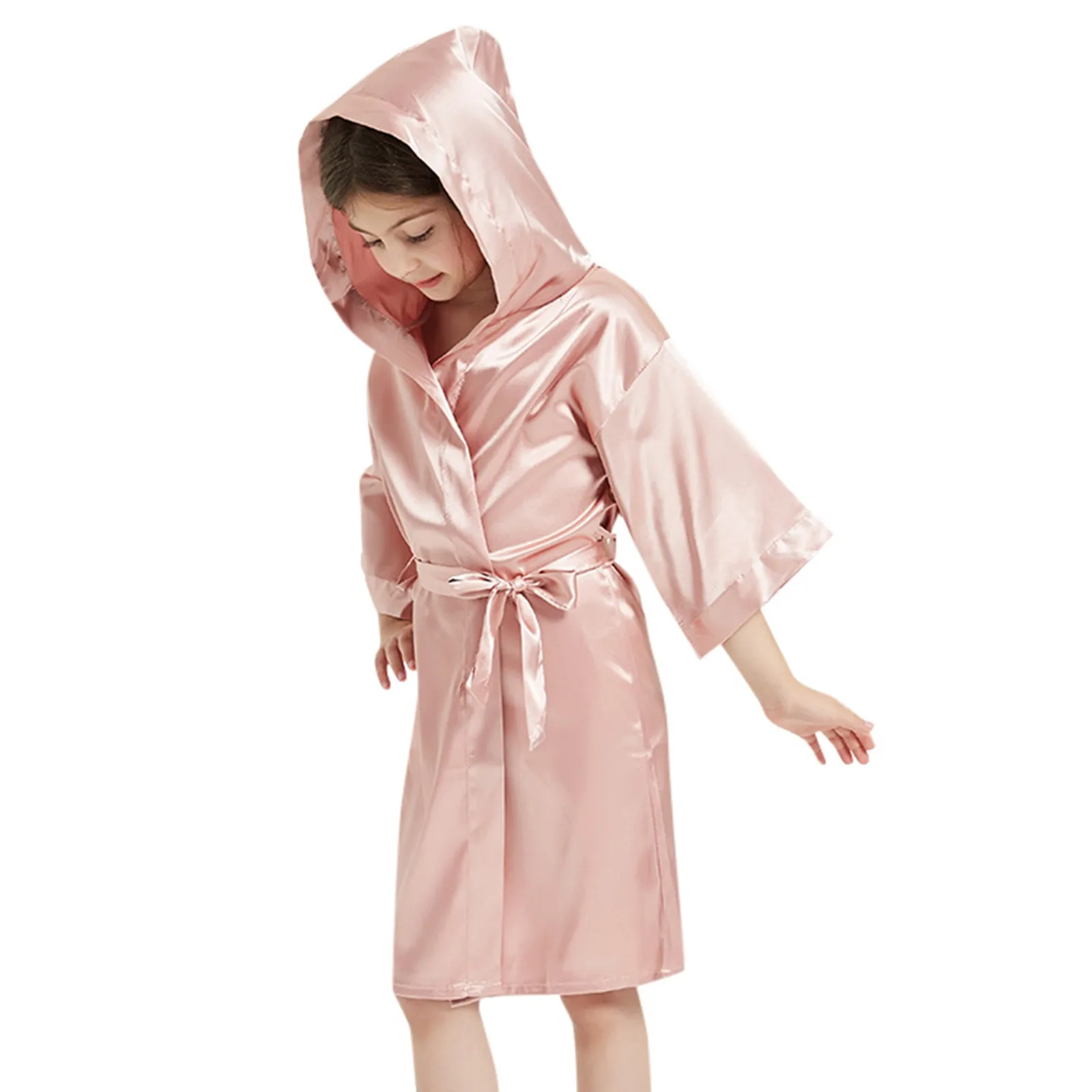 Toddler Kids Kimono Boys Girls Silk Satin Hooded Bathrobe Robes Nightgown Sleepwear Clothes
Toddler Kids Kimono Boys Girls Silk Satin Hooded Bathrobe Robes Nightgown Sleepwear Clothes