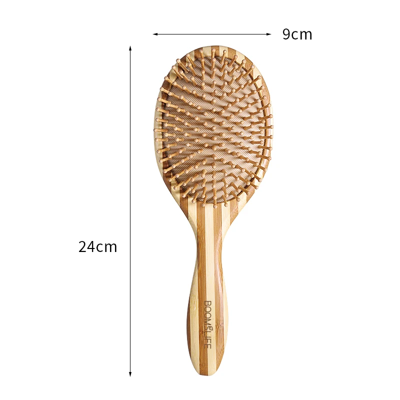 Custom Bamboo Hair Brush Women Wood Hair Comb Wide Teeth Bamboo Airbag Massage Scalp Brush Anti-static Hair Combs for Hair
Custom Bamboo Hair Brush Women Wood Hair Comb Wide Teeth Bamboo Airbag Massage Scalp Brush Anti-static Hair Combs for Hair