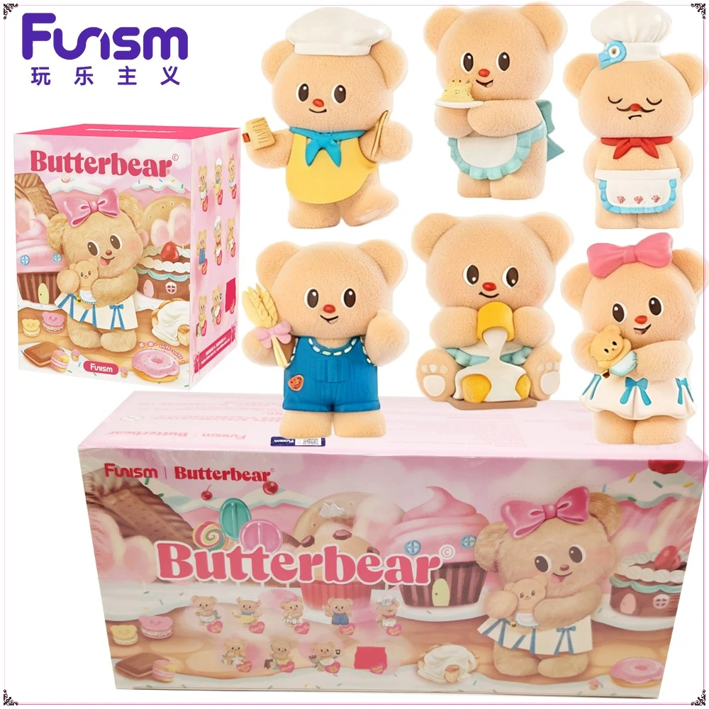 Genuine Funism Butter Bear Blind Box Baking Workshop Series Handmade Desktop Exquisite Ornament model Cute Girls Birthday Gifts
Genuine Funism Butter Bear Blind Box Baking Workshop Series Handmade Desktop Exquisite Ornament model Cute Girls Birthday Gifts