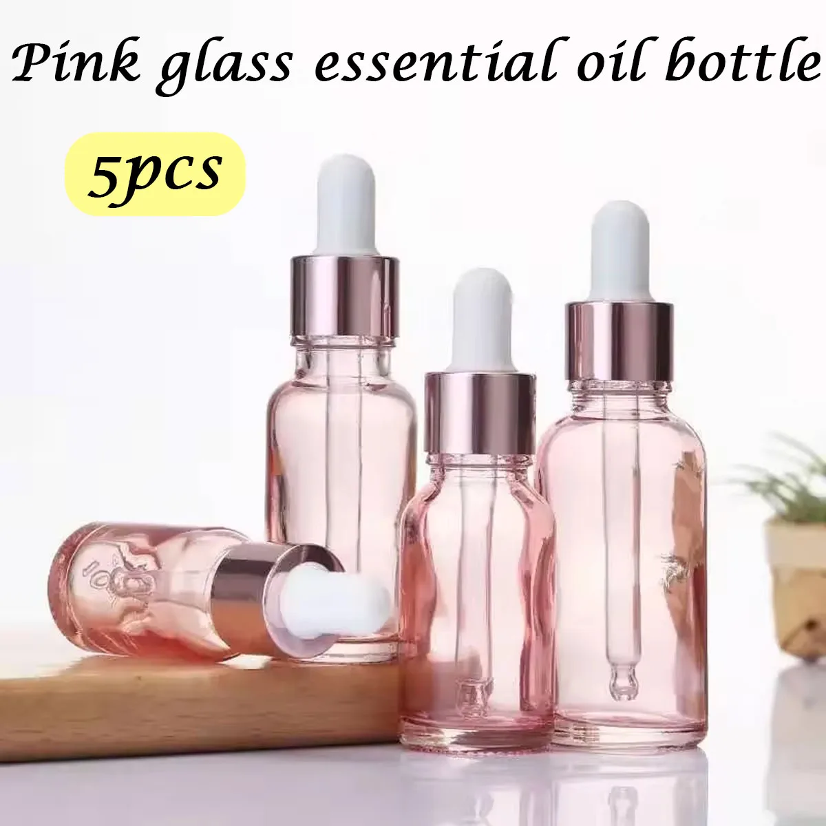 5pcs 5/10/15/20/30ml/50ml/100ml Pink Empty Glass Dropper Bottle Essential Oil Aromatherapy Liquid Reagent Refillable Container
5pcs 5/10/15/20/30ml/50ml/100ml Pink Empty Glass Dropper Bottle Essential Oil Aromatherapy Liquid Reagent Refillable Container