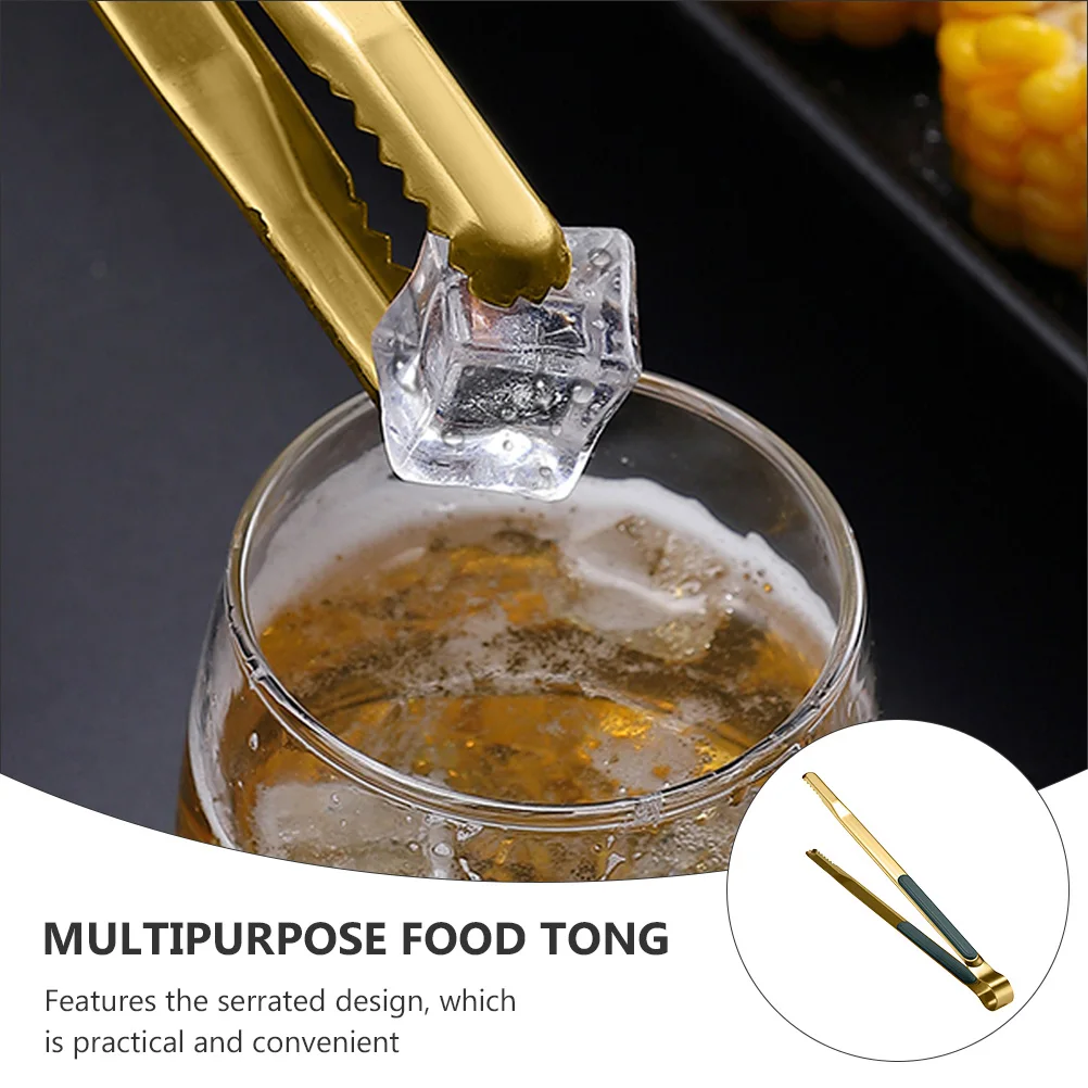 Stainless Steel Food Tongs Multipurpose BBQ Clip Heat Resistant Rust Proof Lightweight Serrated Design Practical Comfortable
Stainless Steel Food Tongs Multipurpose BBQ Clip Heat Resistant Rust Proof Lightweight Serrated Design Practical Comfortable