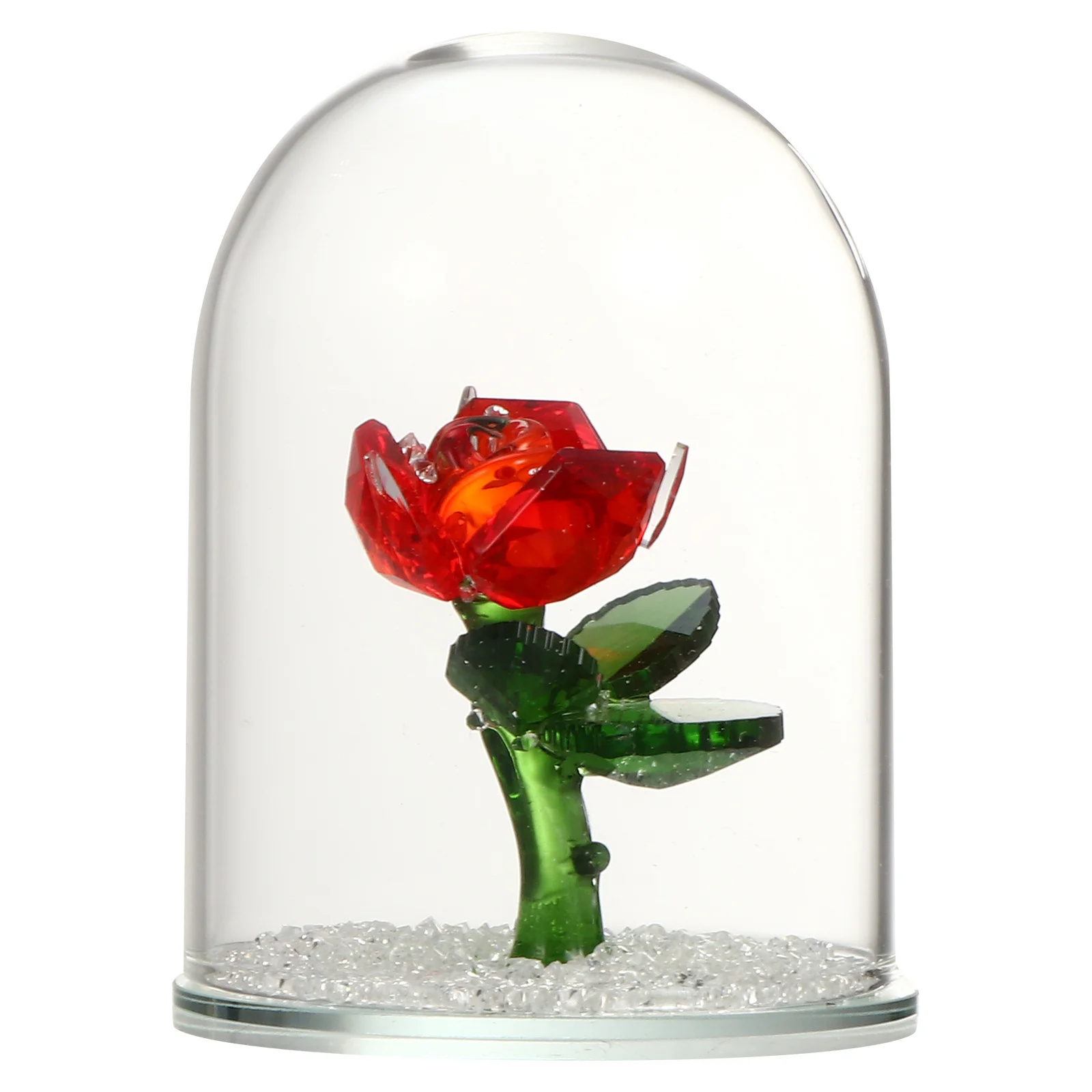 Lasting Gift Rose Figurine Never Faded Crystal Ornament Flowers Glass Dome Bouquet
Lasting Gift Rose Figurine Never Faded Crystal Ornament Flowers Glass Dome Bouquet
