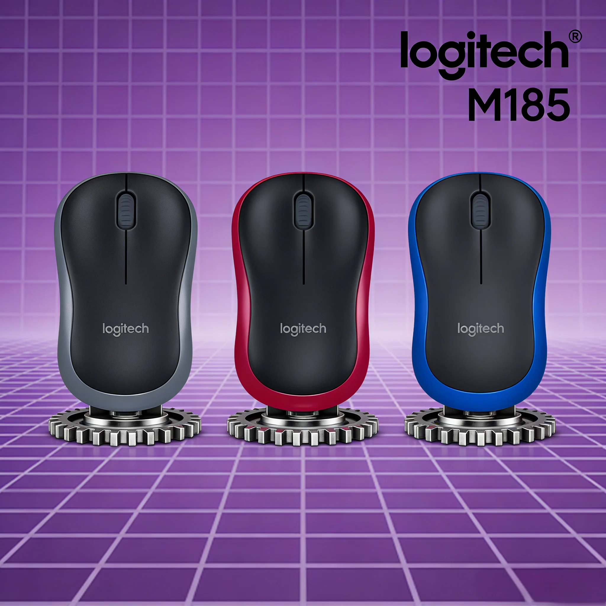 Беспроводная мышь M185 с энергосбережением, на батарейках АА, сверхдолгое время работы, экологичная, для офиса
Беспроводная мышь M185 с энергосбережением, на батарейках АА, сверхдолгое время работы, экологичная, для офиса